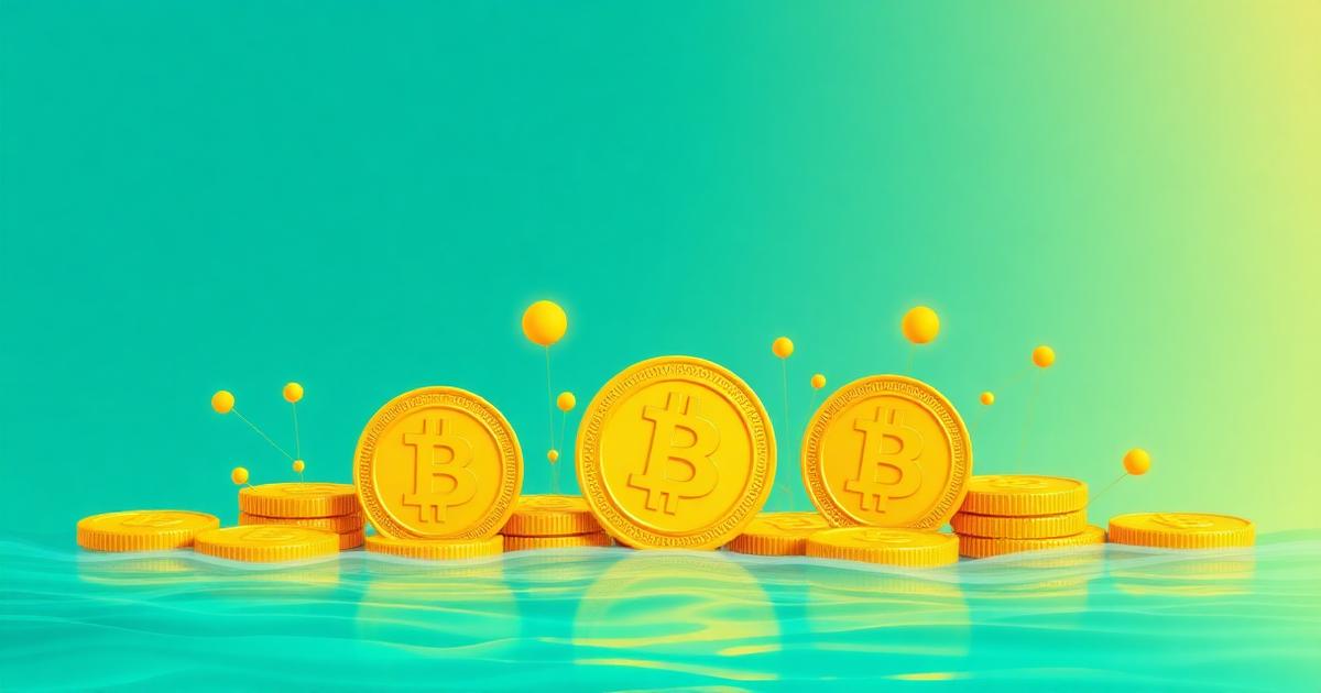 Schwarz-weiße digitale Münzen über einem Chartgitter als Symbol für Krypto-Trading